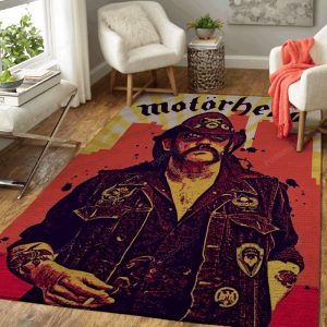 Motorhead Music Art Teppich