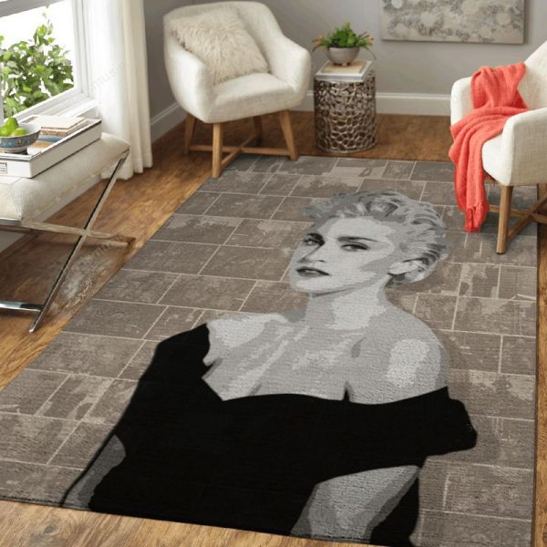 Madonna Pop Music Popart Teppich