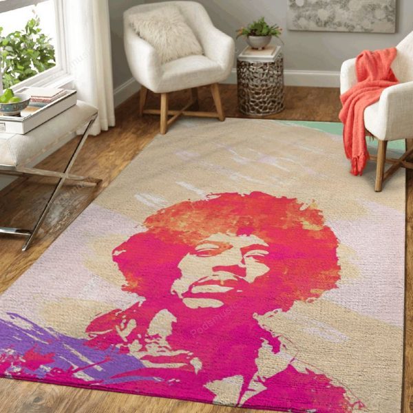 Jimi Hendrix Music Artists Art Teppich