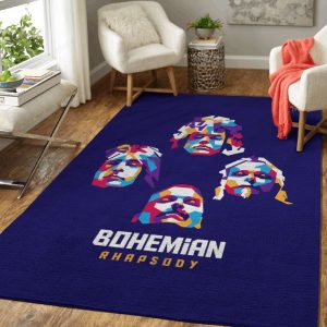 Queen Bohemian Rhapsody Music Art Teppich