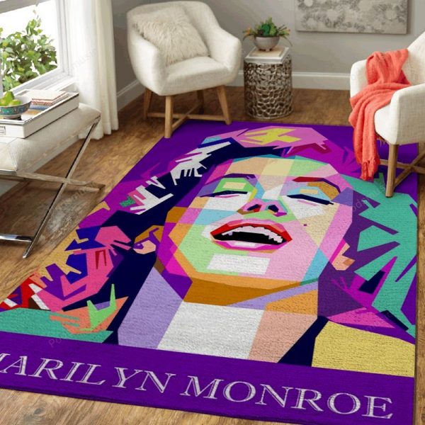 Marilyn Monroe Pop Art Music Legend Art Teppich