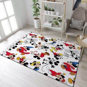 Disney Mickey Mouse Cotton Fabric Mickeyrs Teppich