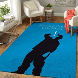 My Nwa Minimal Music Artwork Straight Outta Compt Minimal Music Artworks Art Teppich