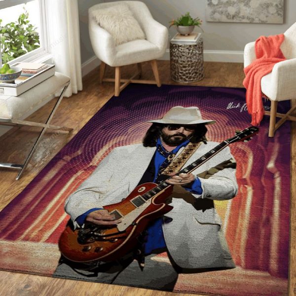 Mick Fleetwood Music Art Teppich