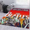 The Beatles Retro Painting Eight Days A Week The Touring Years Teppich