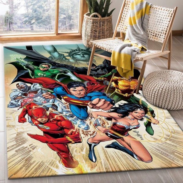 Justice League Superheros Movies 1 Teppich