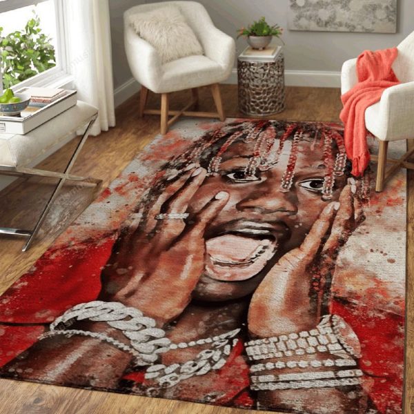 Lil Yachty Rapper Music World Art Teppich