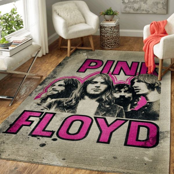 Pink Floyd Music Vintage Artwork Art Teppich