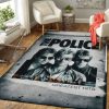 The Police Music Vintage Artwork Art Teppich