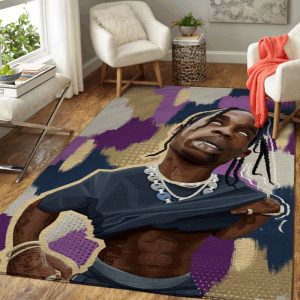 Travis Scott Music Art Teppich