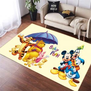 Disney Mickey Minnie Mouse And Winnie The Pooh Teppich