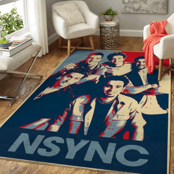 Nsync Pop Music Art Teppich