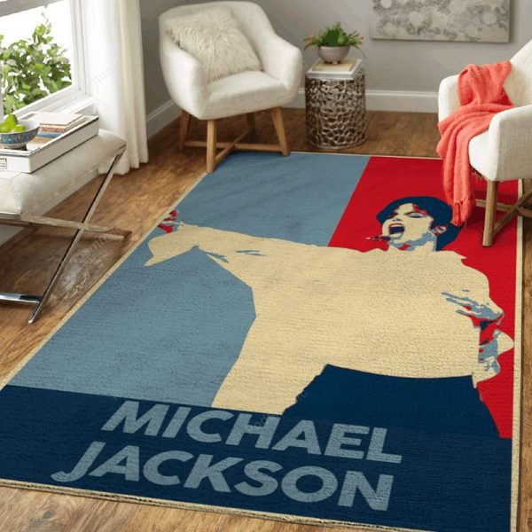 Michael Jackson Pop Music Art Teppich