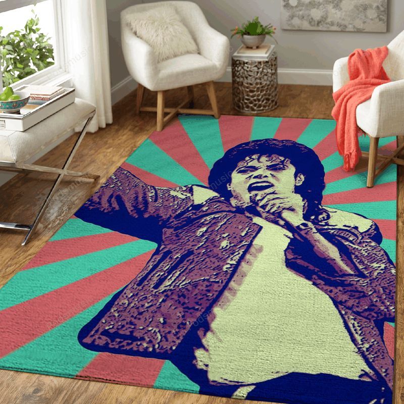 Michael Jackson Retro Music Art Teppich Michael Jackson Retro Music Art Teppich