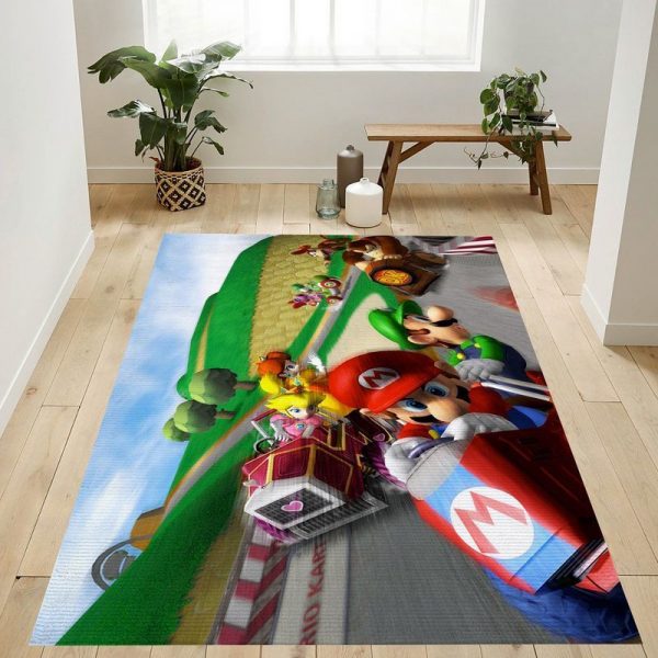 Mario Kart 11 Teppich