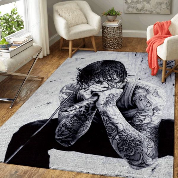 Mitch Lucker Music Art Teppich