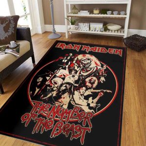 Iron Maiden The Number Of Beast Teppich