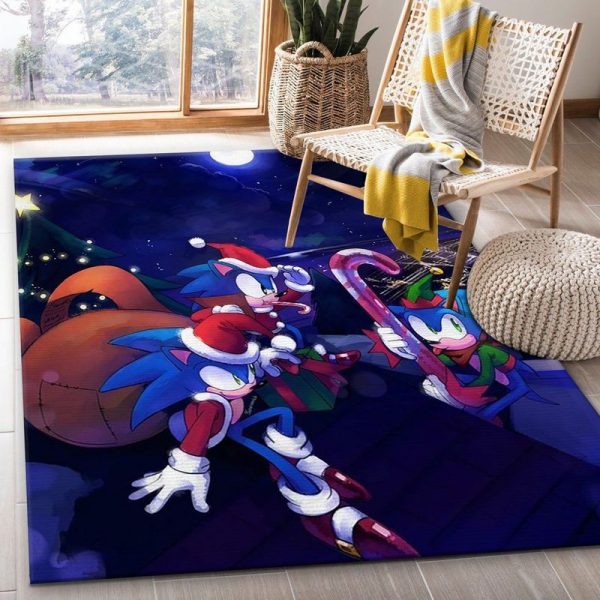 Merry Christmas Sonic The hedgehog Disney Teppich