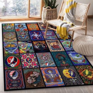 Grateful Dead Band 4 Teppich