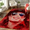 Michael Jackson Quote Music Parade Art Teppich