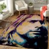 Kurt Cobain Music Parade Art Teppich