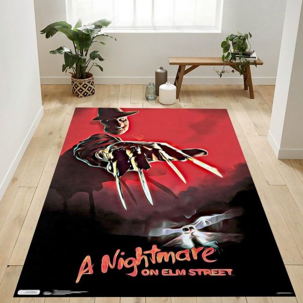 A Nightmare On Elm Street One Sheet Teppich