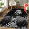 Miguel Music Monochrome Art Teppich