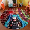 Hatsune Miku Anime 4 Round Teppich