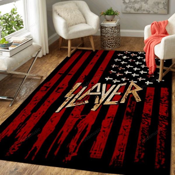 Slayer Music Art Teppich