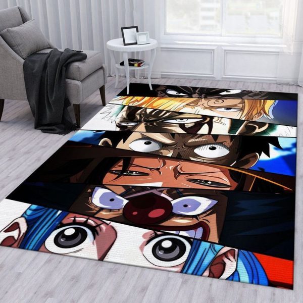 One Piece Eyes Anime Teppich