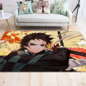 Kimetsu No Yaiba Anime 8 Teppich