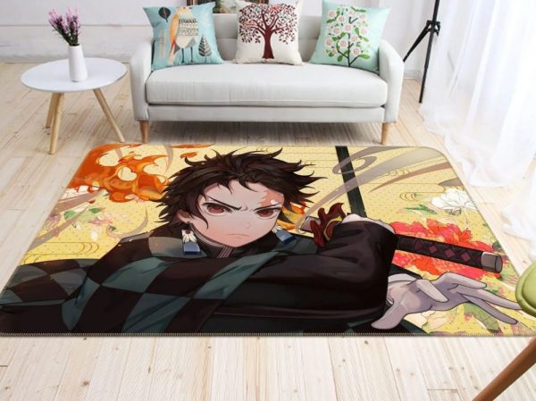 Kimetsu No Yaiba Anime 8 Teppich