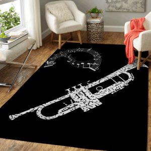 Trumpet Music Instrument Music Art Teppich