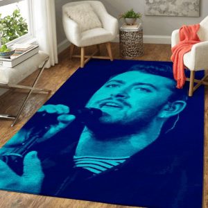 Sam Smith Vintage Music Vintage Art Teppich