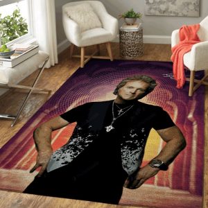 Joey Kramer Music Art Teppich