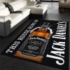 Jack Daniel This House Runs Teppich