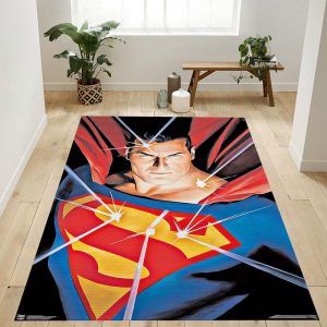 Dc Comics Superman Portrait Teppich