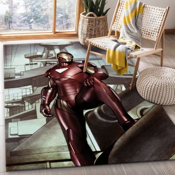 Iron Man Marvel 5 Teppich