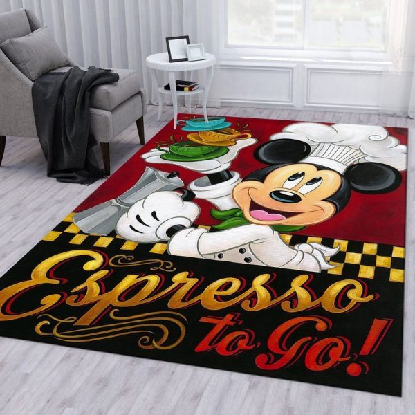 Disney Mickey Espresso Teppich