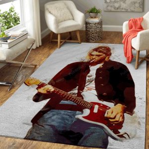 Kurt Cobain Nirvana Music Art Teppich