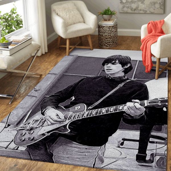 Keith Richards Rock Music Legend Art Teppich