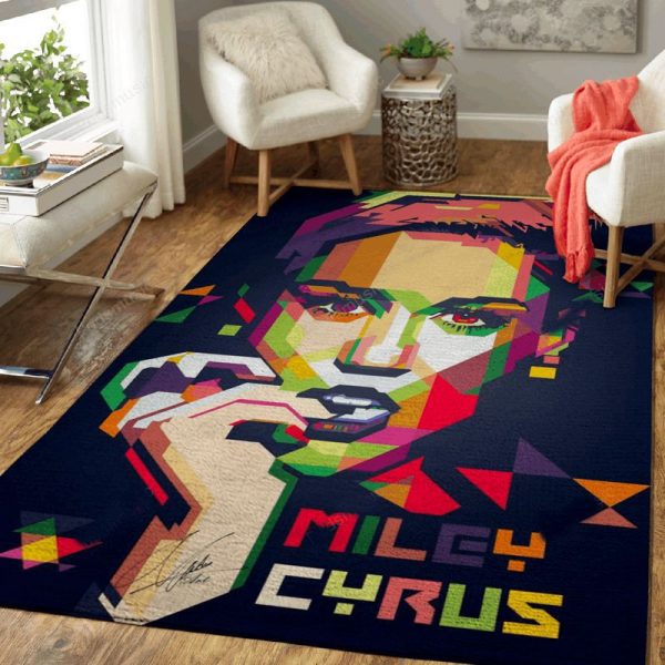 Miley Cyrus Country Music Art Teppich