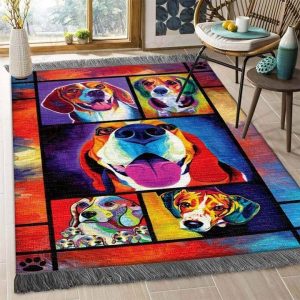 Beagles Floor Overlay Teppich