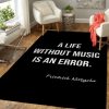 Nietzsche On Music Quotes Sayings Art Teppich