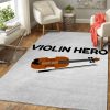 Violin Hero Music Art Teppich