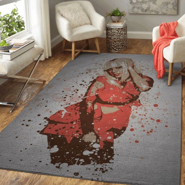 Lady Gaga Splatter Music Legends Splatter Art Teppich