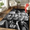 U2 Band Legendary Music Art Teppich