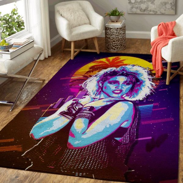 Madonna 80s Artwork Music Synthwave 80s Art Teppich