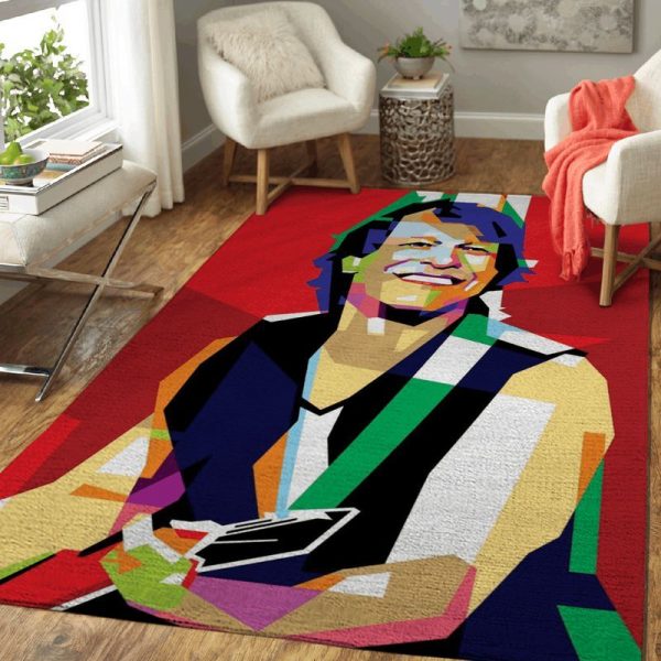 Jon Bon Jovi Band Members Pop Art Teppich