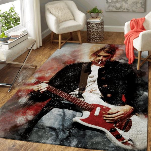 Rocker Music Guitar Rock Art Teppich